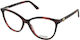 Guess Γυναικείος Κοκκάλινος Σκελετός Cat Eye Μπ...
