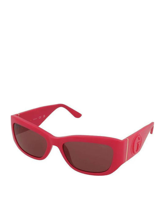 Guess Feminini Ochelari de soare cu Roșu Cadru și Roșu Lentilă GU00253 72S