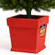 Weihnachtsbaumständer Rot Ψάθινη Μ40xΠ40xΥ41εκ.