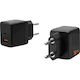 UAG Charger Without Cable GaN with USB-A Port and USB-C Port 30W Power Delivery Black/Orange (SRGE)