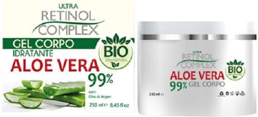 Retinol Complex Gel Hidratant De Corp Cu Retinol Și Aloe Vera Pentru Pieli Uscate Și Sensibile 250ml
