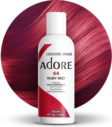 Adore Полуперманентна Боя За Коса Без Амоняк Ruby Red 118ml