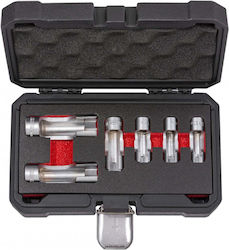 Set Chei Tubulare Deschise 10-19mm 6 Bucăți Set Chei Tubulare Deschise 10-19mm 6 Bucăți