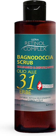 Shower Gel Oil Scrub 31 Herbs Retinol Complex 500ml