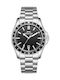 Slazenger Herrenuhr Batterie mit Silber Metallarmband