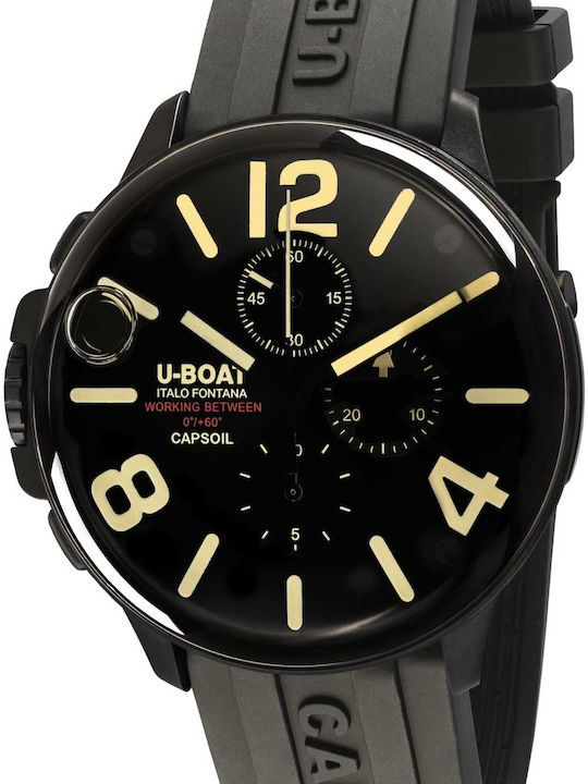 U-Boat Capsoil Ανδρικό Ρολόι 45mm Μπαταρίας με ...