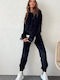 Set de Trening Catifea Negru
