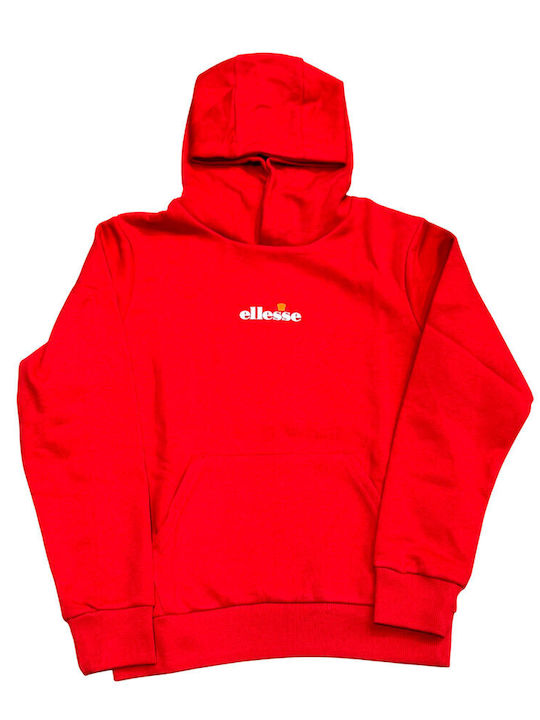 Kids Sweatshirt with Hood Red Fundamentals