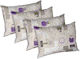 Alcam Lavender Μαξιλάρι Ύπνου Microfiber 50x70cm 4τμχ
