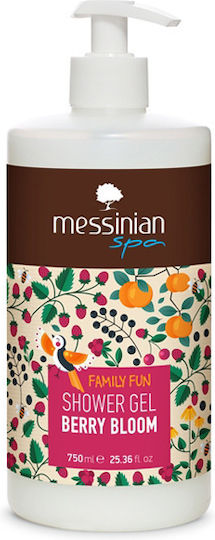 Messinian Spa Bubble Bath Gel with Shea Butter & Coconut Scent 750ml