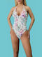 Floral Badeanzug