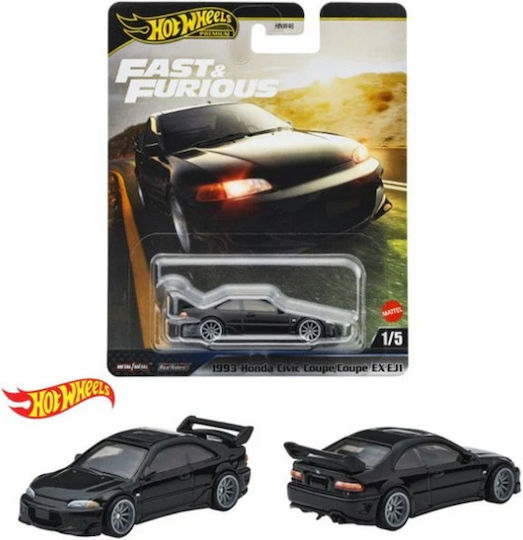 新品 ホットウィール 1993 Honda Civic Coupe 10台セット Hot Wheels Premium Fast And Furious Mașinuță 1993 Honda Civic 1:64