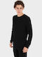 Long Sleeve Sweater Black IRMINO 420221 1000