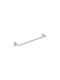 Roca Roca Badezimmerhaken Wandhalterung mit Schrauben 63,1x5,6cm Silber