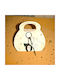 LiebeQueen Lucrat manual Suspendata Amulet Potcoavă Auriu 1buc