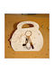 LiebeQueen Handmade Hanging Lucky Charm with Wishes Gold 1pcs