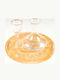 Best Man Set Glass / Gilt / Crystal Gold 3pcs