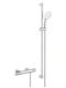 Grohe Grohtherm 1000 Performance Mixing Shower Shower Faucet Thermostatic Complete Set Silver