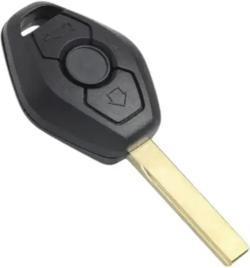Silca Car Key Shell with Blade with 3 Buttons for Bmw
