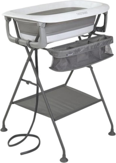 Twistshake Baby Bath with Stand Gray