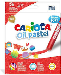 443054 Carioca Pasteluri Uleioase 24 Culori Buc