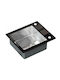 Inter Ceramic Ένθετος Νεροχύτης Inox με Μπαταρία Μ60xΠ51cm Γκρι