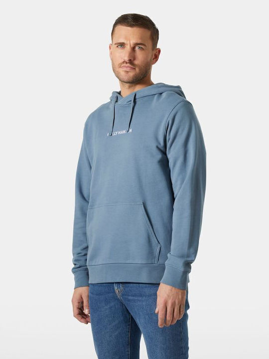 Helly Hansen Φούτερ με Κουκούλα Γαλάζιο