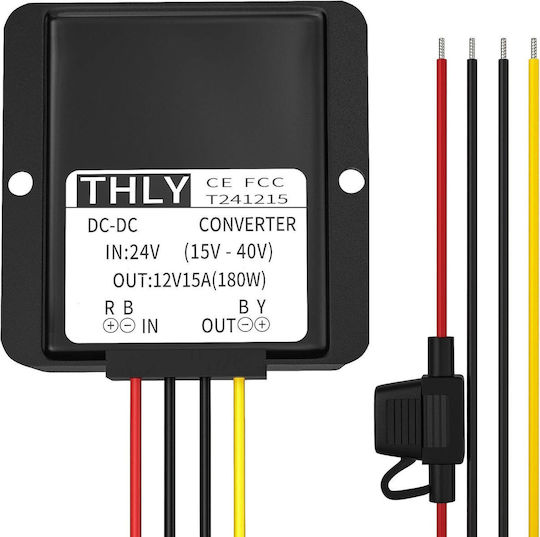 Wasserdichter Auto-Transformator Thly Für Auto-Und Boot 24V 12V 15A 180W Sicherheit