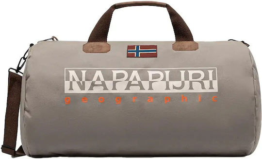 Napapijri Bering 3 Sack Voyage Beige Fabric