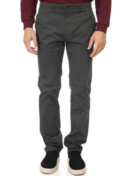 Double Παντελόνι Chino σε Loose Εφαρμογή Πράσινο
