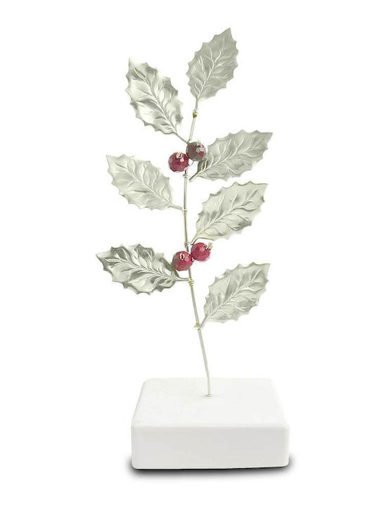 Weihnachtsdekoration Metallisch Zweigstelle Länge 20cm. Handgefertigt
