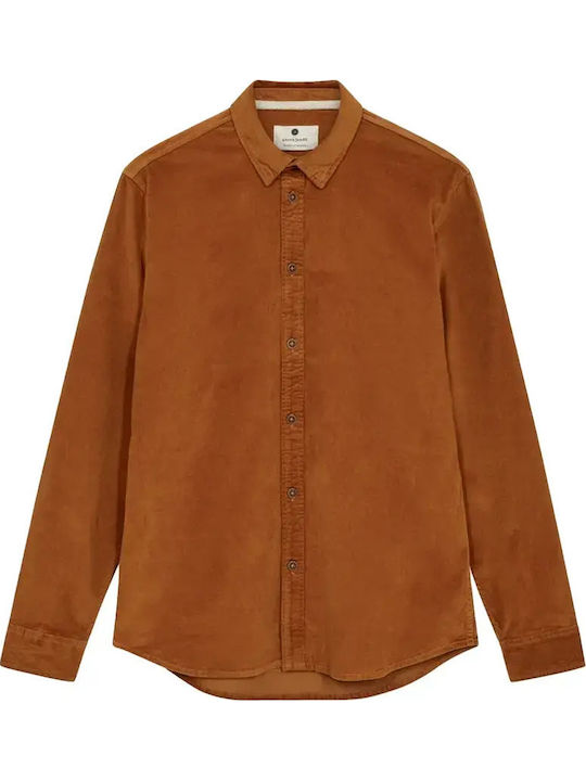 Anerkjendt Long-sleeved Corduroy Shirt Golden B...