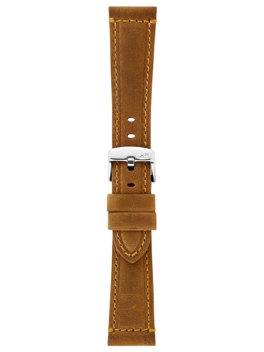Morellato Leather Strap Brown 20mm