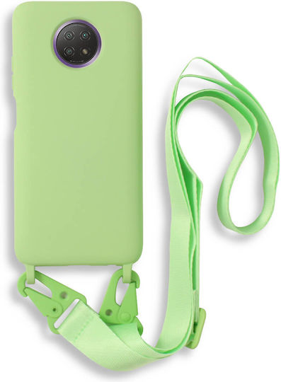 Bodycell Back Cover με Λουράκι Πράσινο (Redmi Note 9TRealme 9 5G / 9 Pro)