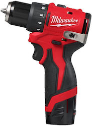 Milwaukee M12 Blddrc202c Двигател За Бормашина 12V 2x2Ah Milwaukee M12 Blddrc202c Двигател За Бормашина 12V 2x2Ah