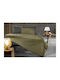Guy Laroche Cotton Duvet Cover Super King 255x245 Minimal Khaki