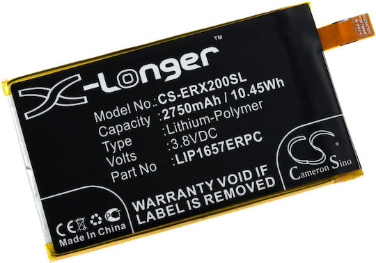 Battery Mobile Phone Smartphone Sony Xperia XZ2 Compact H8324 Type Lip1657erpc Others 2750mAh/10 5Wh