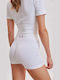 Women's Training Legging Shorts White