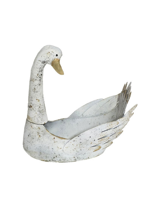 Artekko Decorative Duck made of Metal 44x28x41cm 1pcs