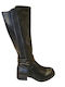 Damenstiefel Schwarz