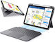 ESR Flex Flip Cover mit Tastatur Grau (iPad Air 2020/2022 / iPad Air 11" 2024/2025/2026)