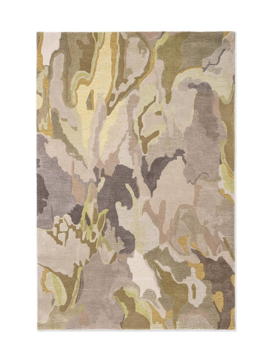 Harlequin Handgefertigt Teppich Rechteckig Wolle Sand-grey