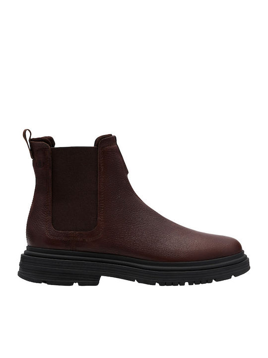 Clarks Easy Leather Brown Men's Boots