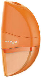 Set Pencil Sharpener Eraser Keyroad Orange