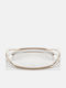 Metallic Oval Decorative Tray 41x31cm