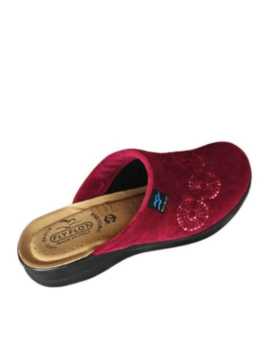 Anatomische Damen Hausschuhe Lila