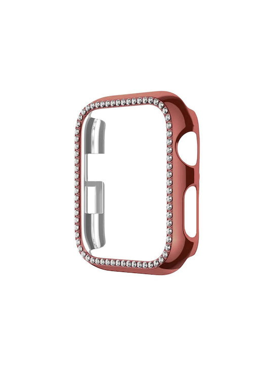 Sonique Πλαστική Θήκη σε Ροζ Χρυσό χρώμα για Apple Watch 1/2/3 38 mm