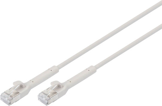 Digitus Direct Attach Copper Cat.6a (Gigabit) Καλώδιο Δικτύου Ethernet 1.5m Γκρι