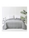 Mattex Coverlet Queen Size Microfiber Grey 220x240cm
