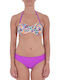 Bikini Set Floral Purple